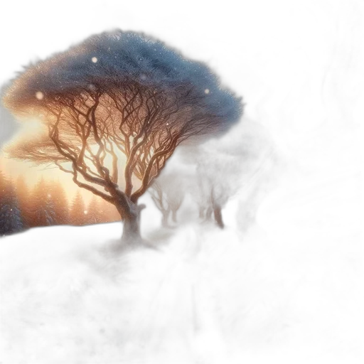tree, dragon, creature, mask transparent PNG cut-out