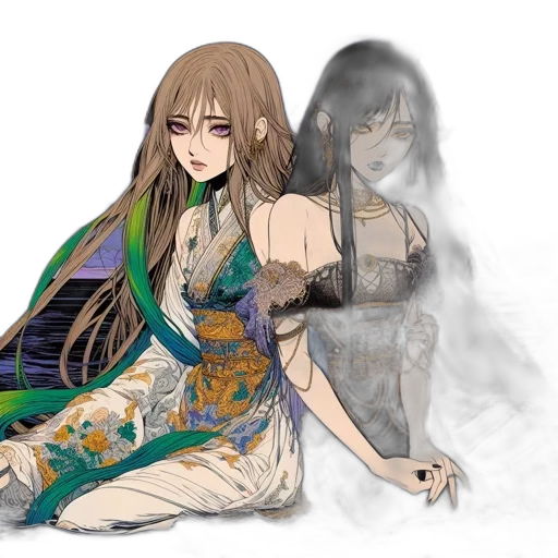 dress, fantasy art, concept art, pixel art transparent PNG cut-out