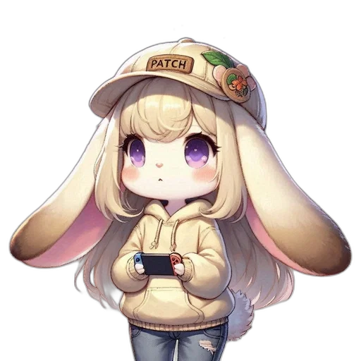 hat, staff, jacket, animal transparent PNG cut-out