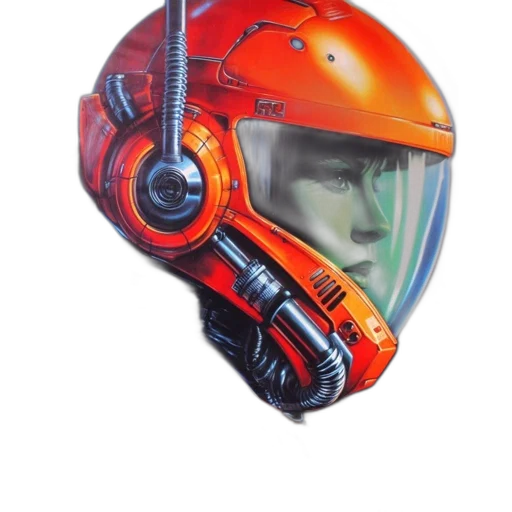 robot, mask, face, weapon transparent PNG cut-out