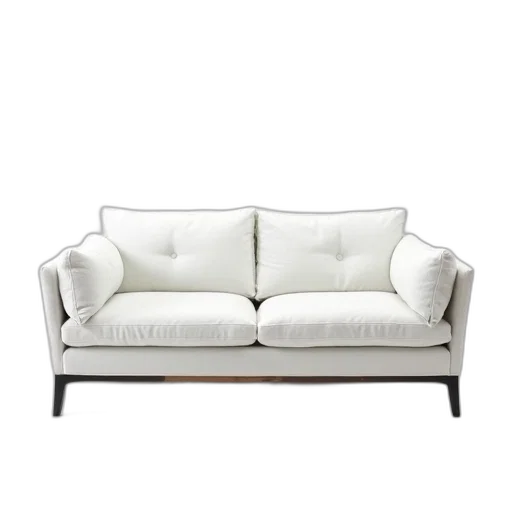 furniture, 3d render, monochrome, white transparent PNG cut-out