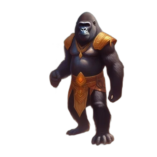 creature, animal, staff, concept art transparent PNG cut-out