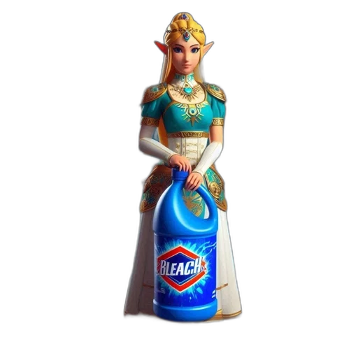 bottle, dress, weapon, crown transparent PNG cut-out