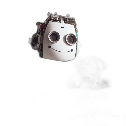 robot, mask, face, staff transparent PNG cut-out