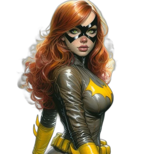 mask, comic book art, concept art, fantasy art transparent PNG cut-out
