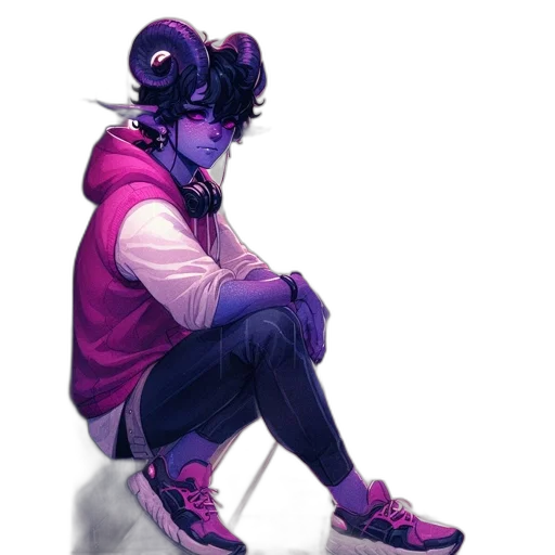 jacket, staff, mask, shoes transparent PNG cut-out