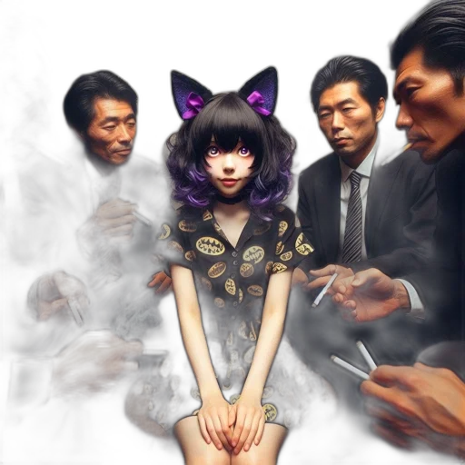 dress, staff, anime, concept art transparent PNG cut-out