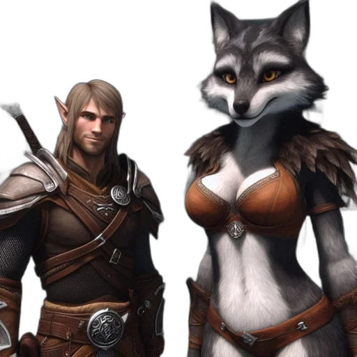 concept art, fantasy art, comic book art, 3d render transparent PNG cut-out