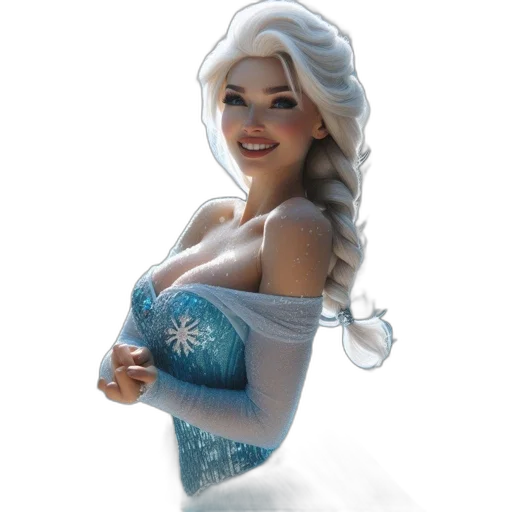 dress, fantasy art, concept art, 3d render transparent PNG cut-out