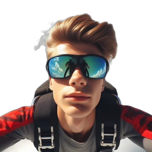 face, jacket, mask, animal transparent PNG cut-out
