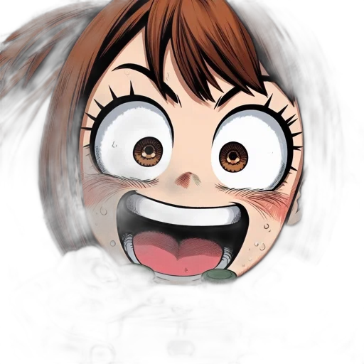 face, creature, mask, cartoon transparent PNG cut-out