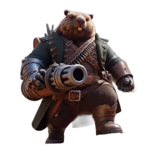 weapon, animal, creature, staff transparent PNG cut-out