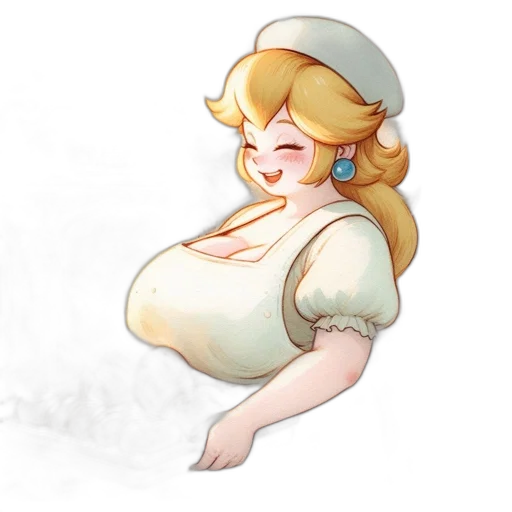 dress, crown, staff, hat transparent PNG cut-out