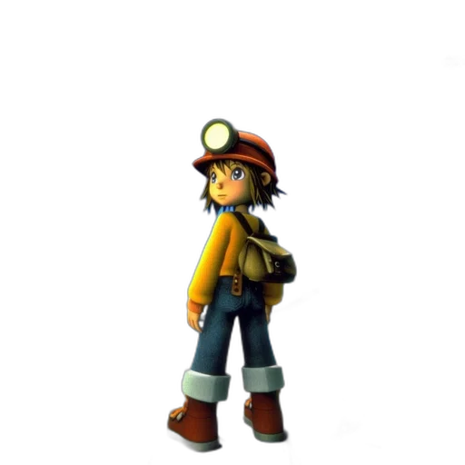 staff, hat, weapon, robot transparent PNG cut-out