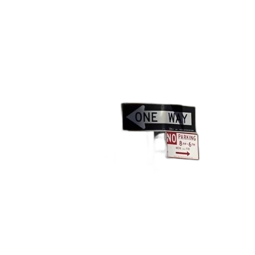 street, sign, prince, shows transparent PNG cut-out