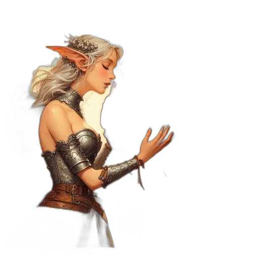 dragon, staff, sword, fantasy art transparent PNG cut-out