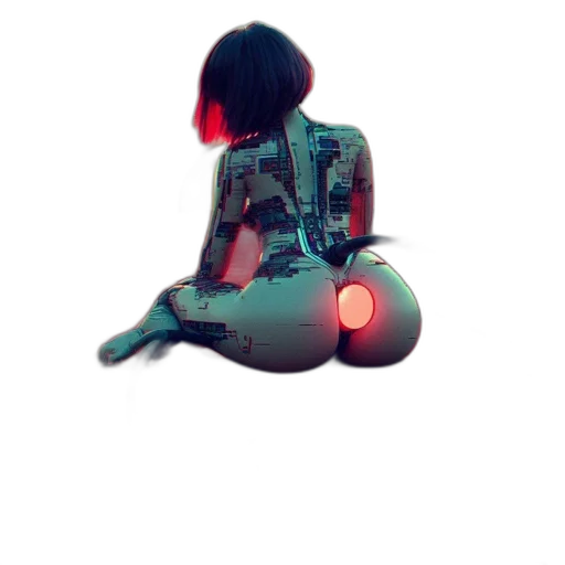 robot, jacket, weapon, dress transparent PNG cut-out