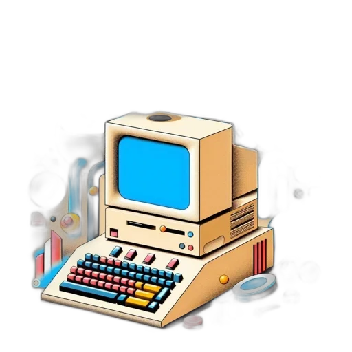 furniture, robot, weapon, pixel art transparent PNG cut-out