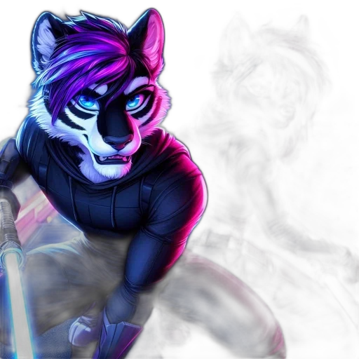 staff, concept art, fantasy art, cyberpunk transparent PNG cut-out