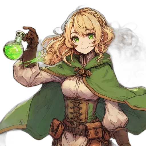 staff, bottle, weapon, fantasy art transparent PNG cut-out