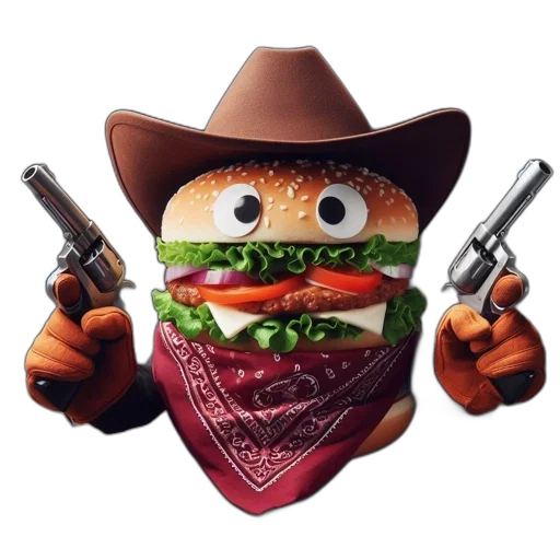 food, weapon, animal, hat transparent PNG cut-out