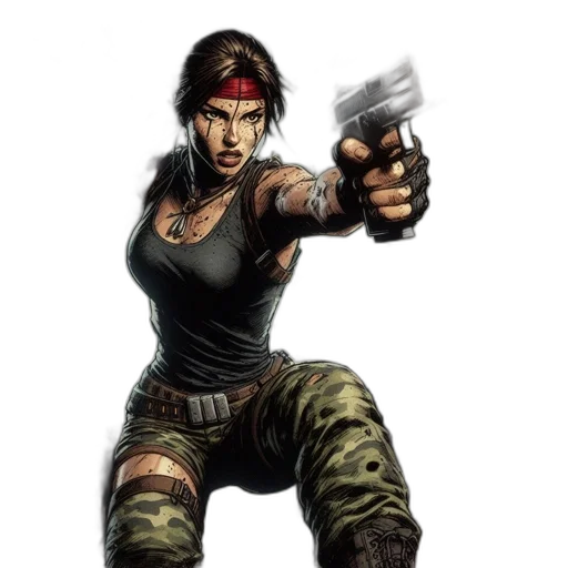 weapon, concept art, comic book art, pixel art transparent PNG cut-out