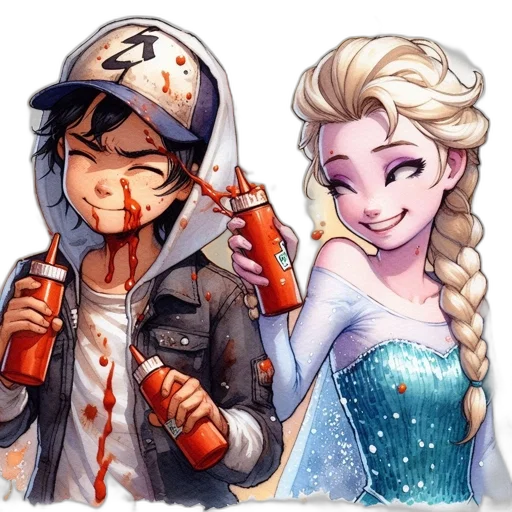 pixel art, anime, cartoon, comic book art transparent PNG cut-out