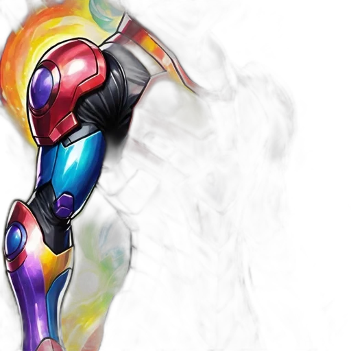 weapon, mask, staff, robot transparent PNG cut-out