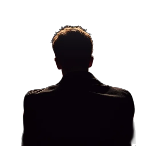 jacket, staff, face, hair transparent PNG cut-out