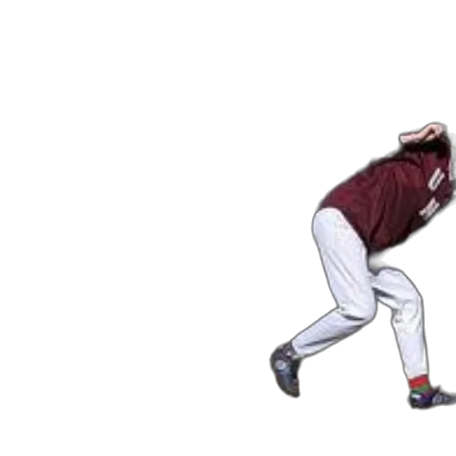 baseball, player, maroon, jersey transparent PNG cut-out