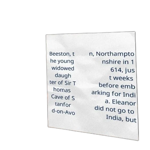 document, 1614, mentions, young transparent PNG cut-out