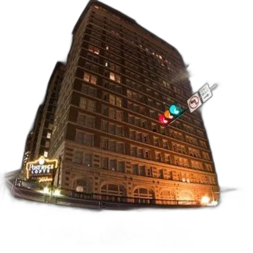 building, robot, staff, umbrella transparent PNG cut-out