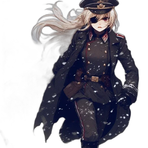hat, staff, jacket, weapon transparent PNG cut-out