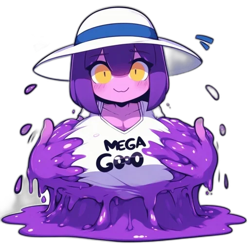 hat, creature, food, pixel art transparent PNG cut-out