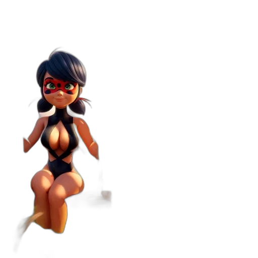 robot, 3d render, concept art, pixel art transparent PNG cut-out