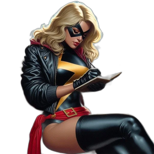 comic book art, concept art, fantasy art, cartoon transparent PNG cut-out