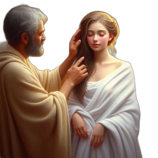 hair, oil painting, photorealistic, concept art transparent PNG cut-out