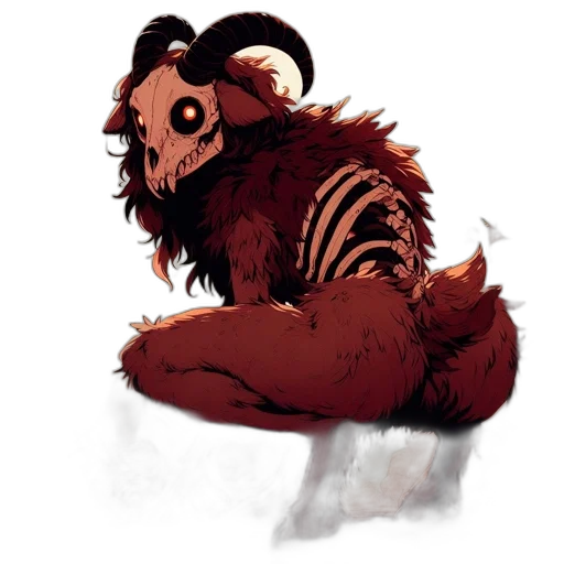 creature, animal, concept art, watercolor transparent PNG cut-out