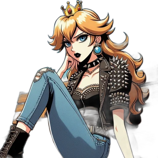 crown, staff, concept art, anime transparent PNG cut-out