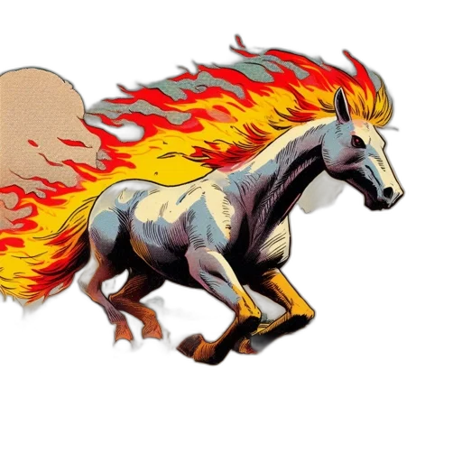dragon, animal, creature, staff transparent PNG cut-out