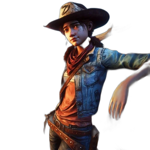 hat, jacket, staff, concept art transparent PNG cut-out