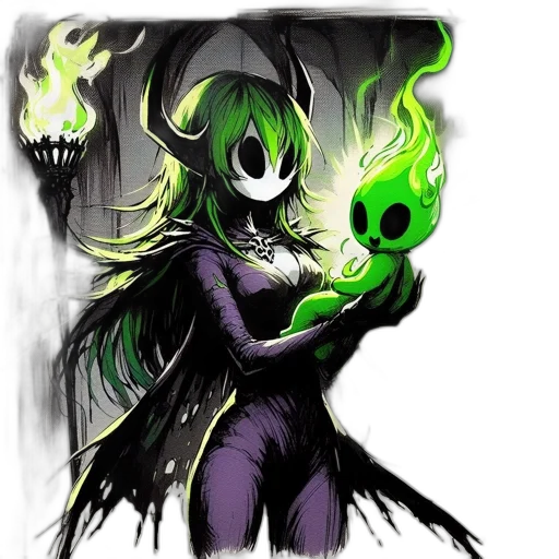 mask, staff, creature, dragon transparent PNG cut-out