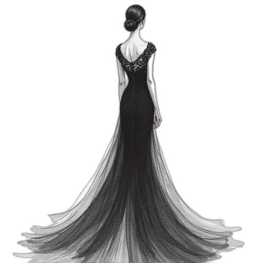 dress, crown, jewelry, hair transparent PNG cut-out