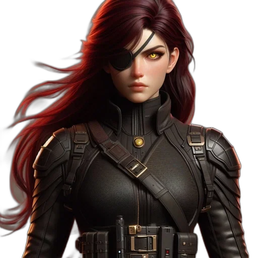 concept art, fantasy art, comic book art, photorealistic transparent PNG cut-out