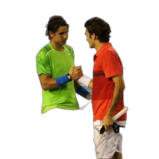neon, two, tennis, players transparent PNG cut-out