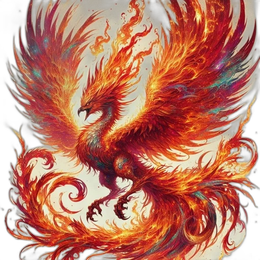 dragon, staff, animal, fantasy art transparent PNG cut-out