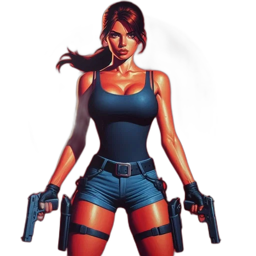 weapon, comic book art, concept art, pixel art transparent PNG cut-out