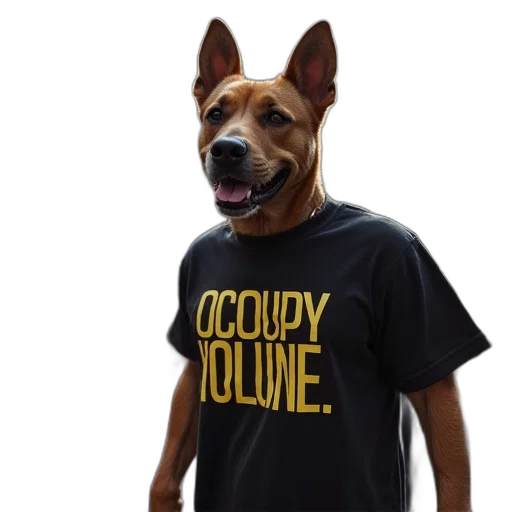 occupy, protest, shirt, gun transparent PNG cut-out