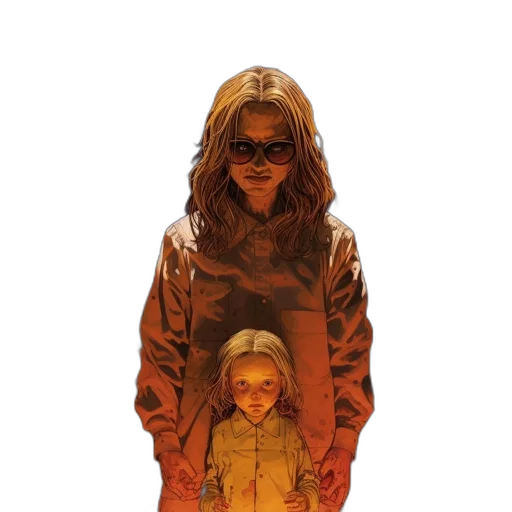 jacket, mask, concept art, comic book art transparent PNG cut-out