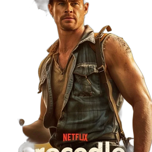 concept art, photorealistic, rugged, man transparent PNG cut-out